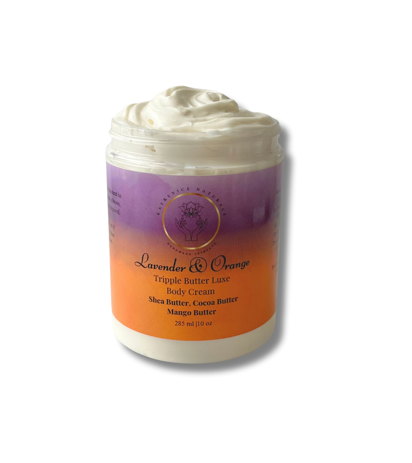 Lavender & Orange Tripple Butter Luxe Body Cream