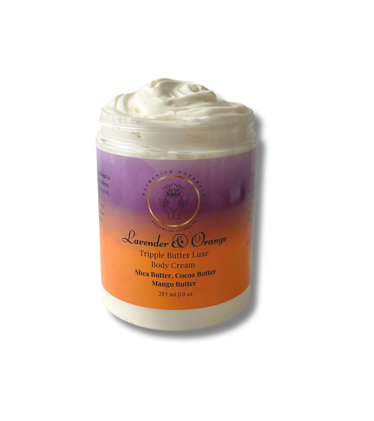 Lavender & Orange Tripple Butter Luxe Body Cream