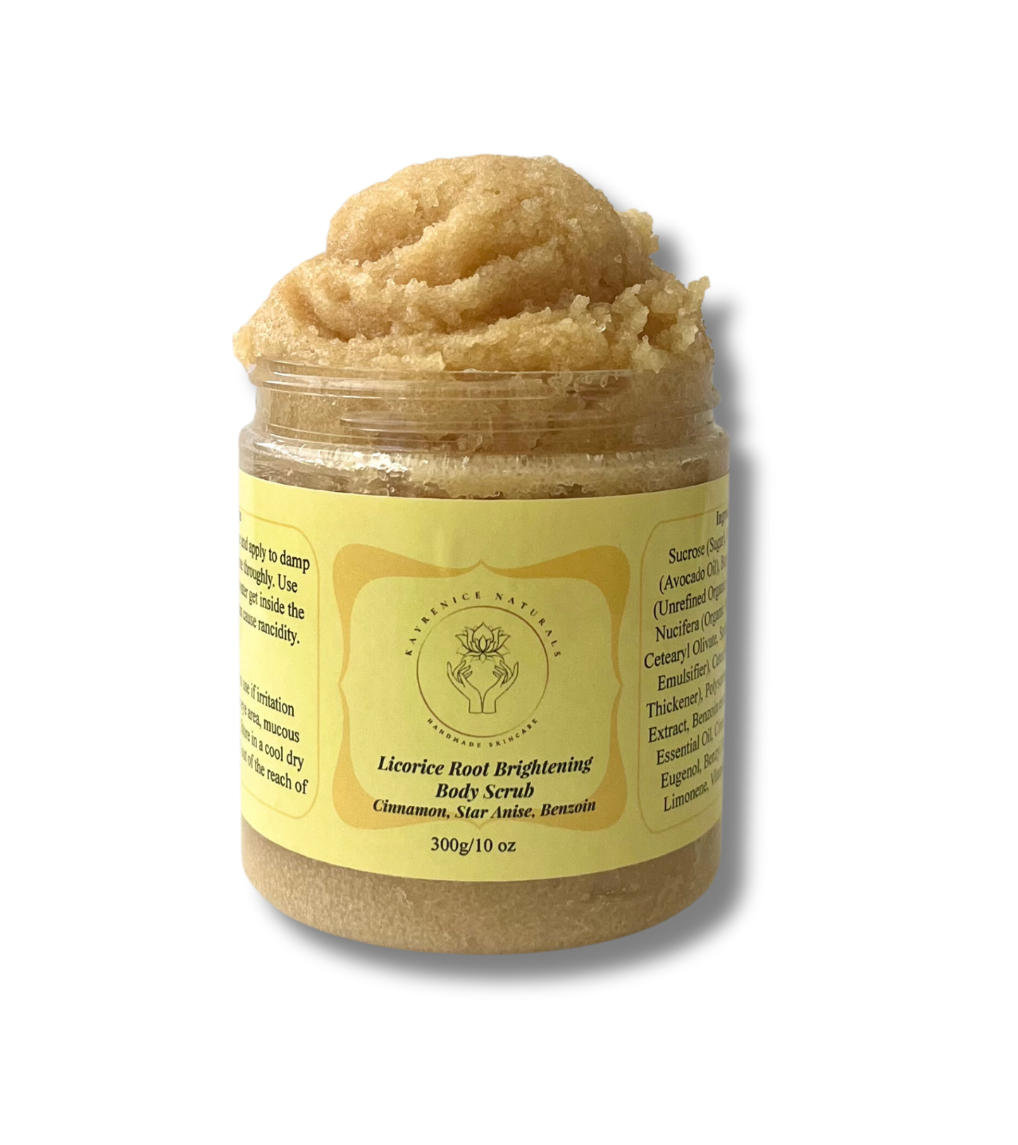 Licorice Root Brightening Body Scrub