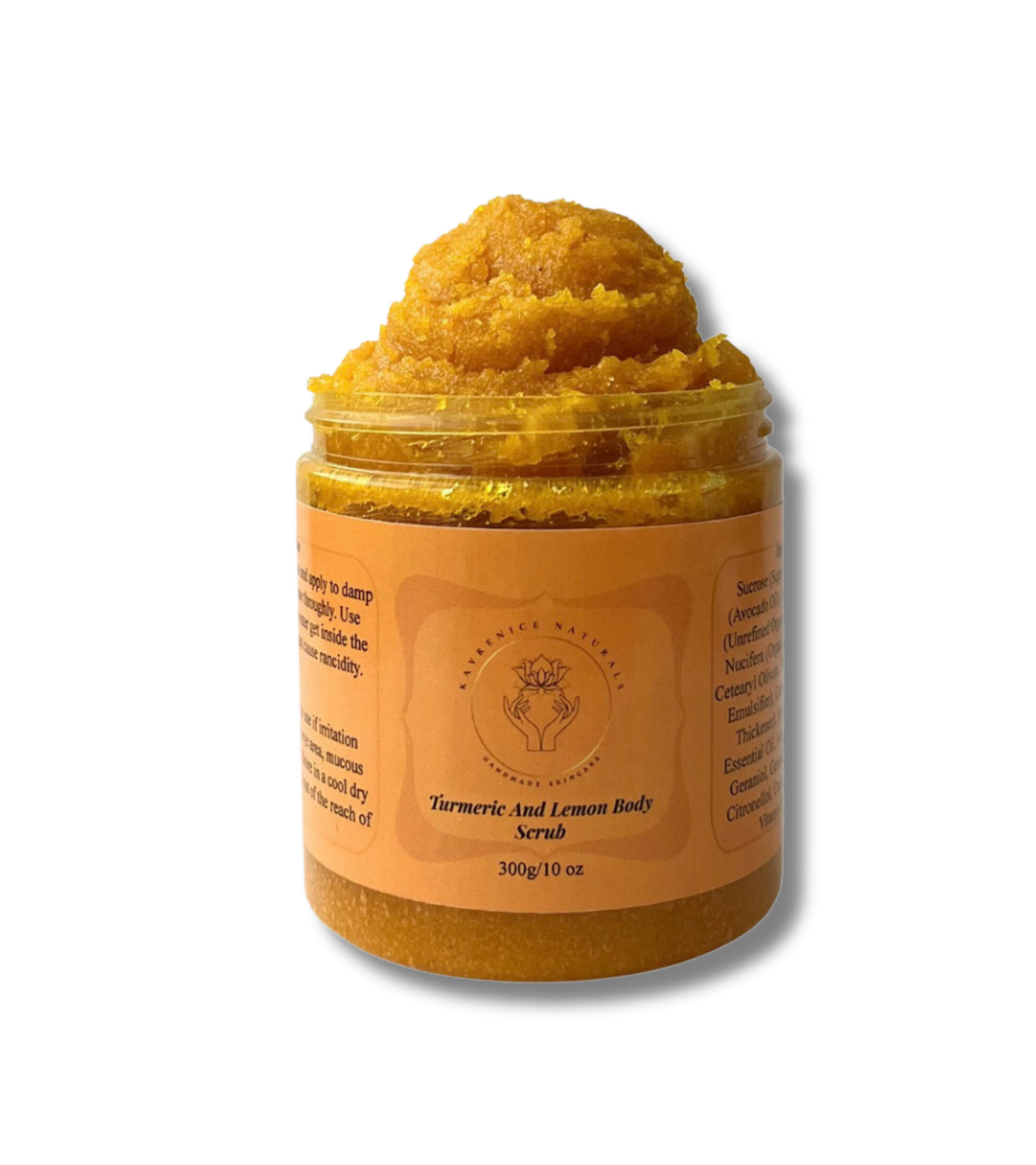 Turmeric And Lemon Body Scrub