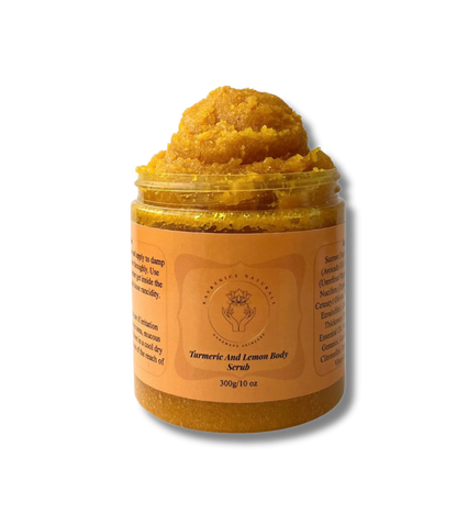 Turmeric And Lemon Body Scrub