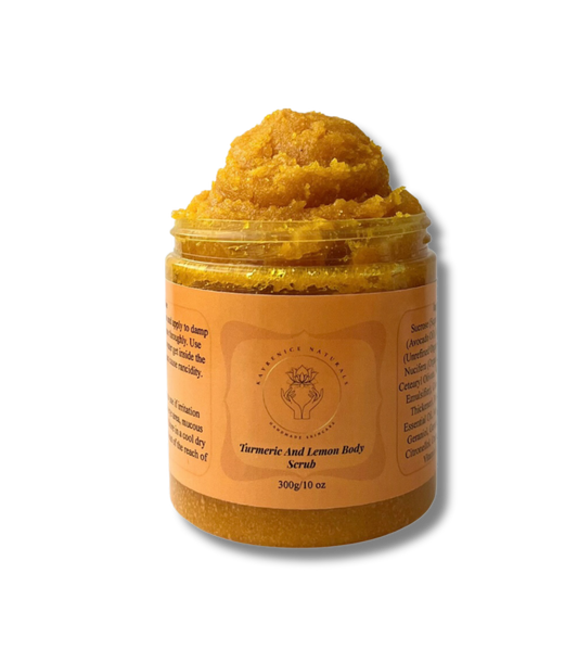 Turmeric And Lemon Body Scrub