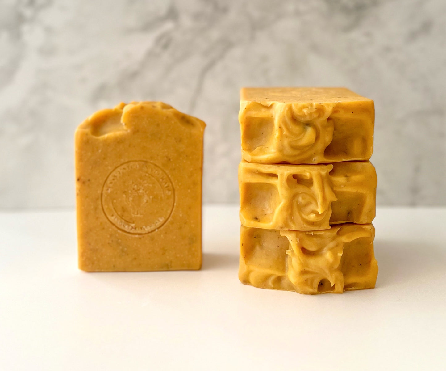 Carrot Calendula And Chamomile Herbal Soap