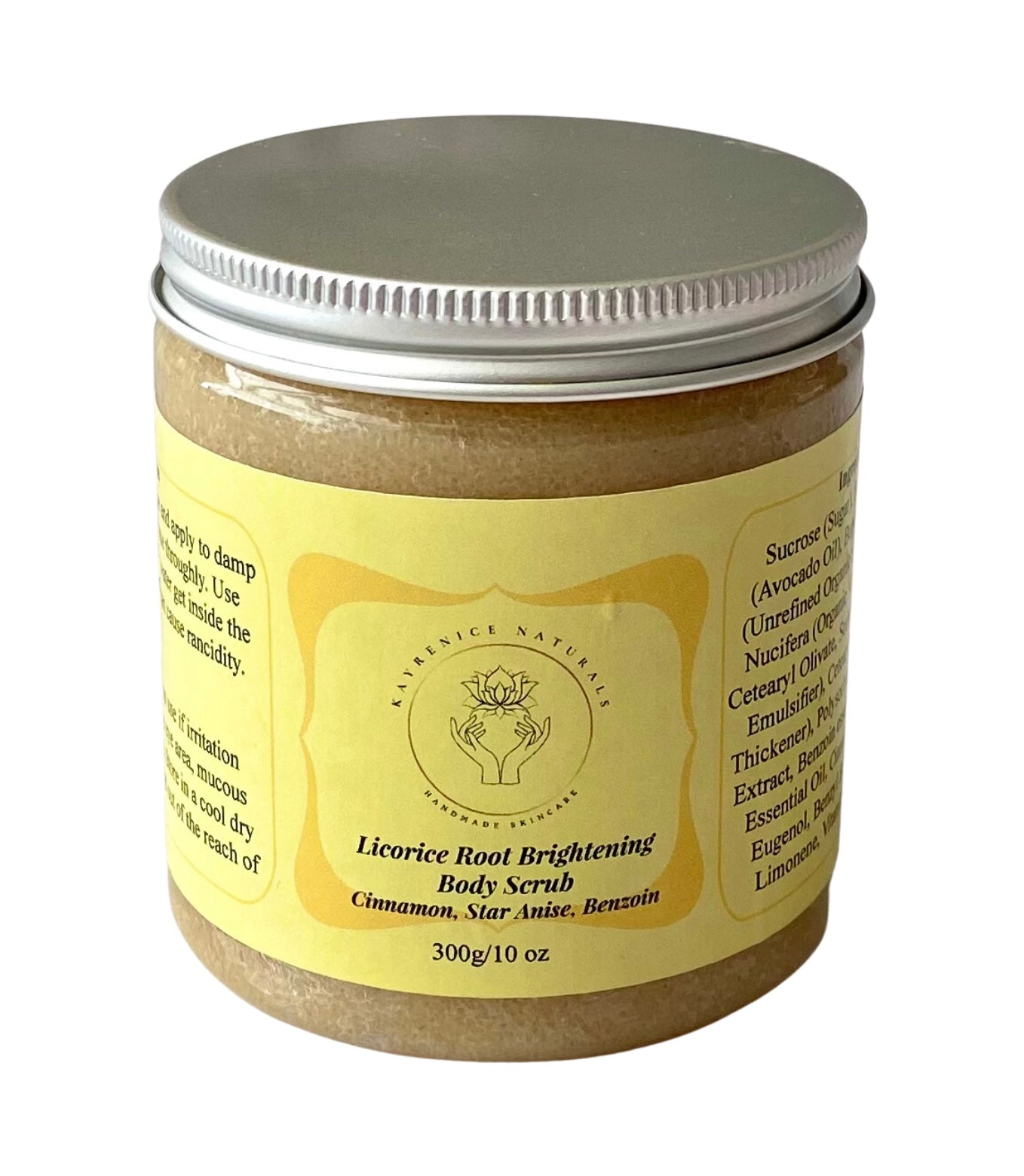 Licorice Root Brightening Body Scrub